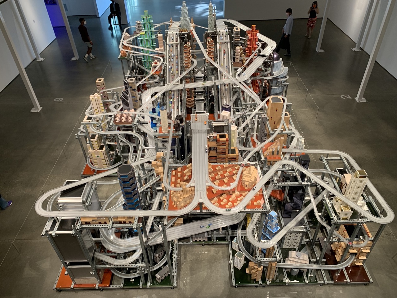 Metropolis II Kinetic Sculpture at LACMA