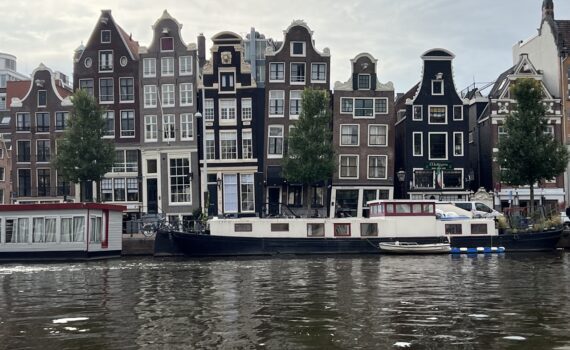 Canal tour in Amsterdam