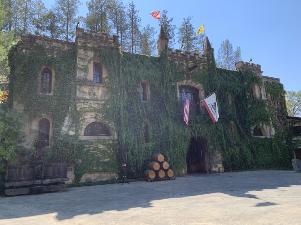 Chateau Montelena, one of the many wineries in Napa with a view