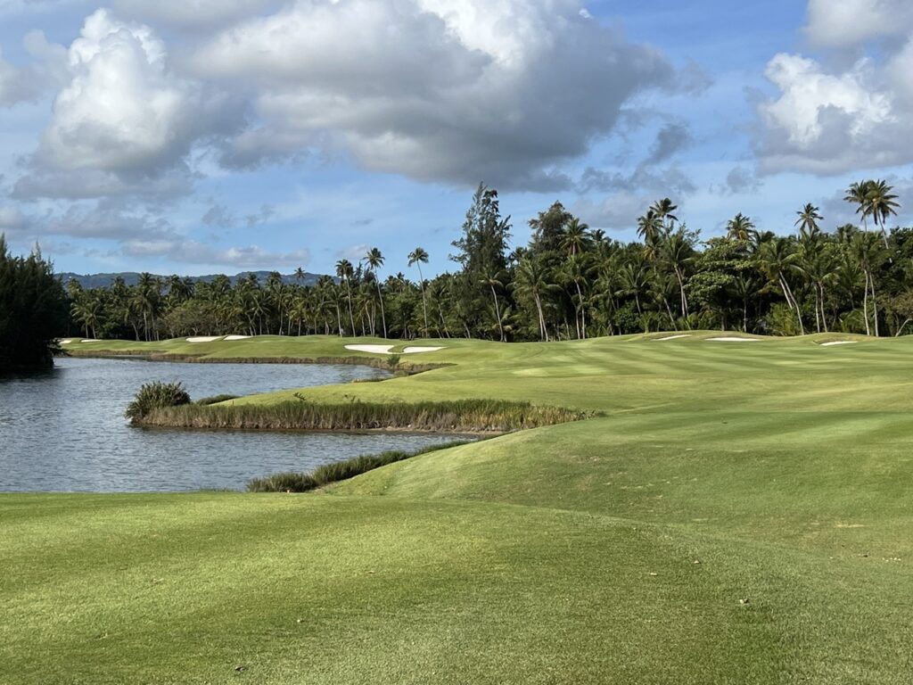 Golf course at St. Regis, Puerto Rico