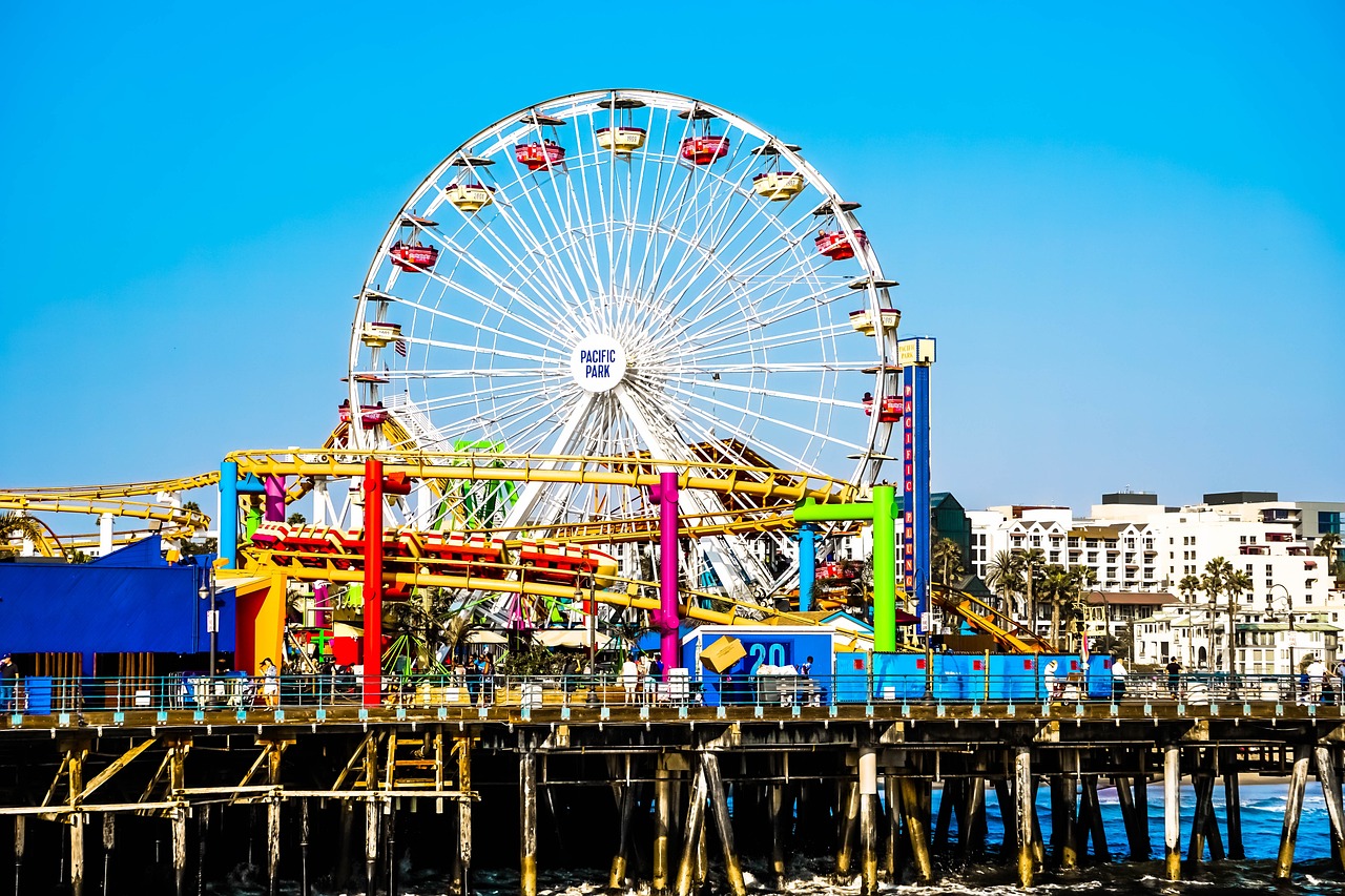 Santa Monica Pier - Exploring Los Angeles