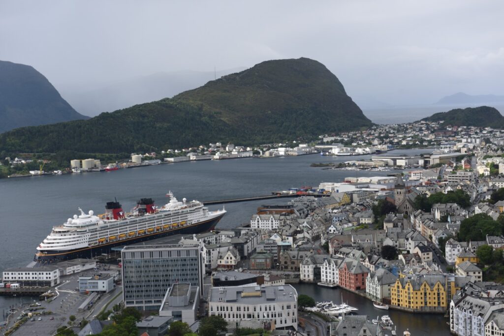 Disney Magic Cruise Ship in Norway