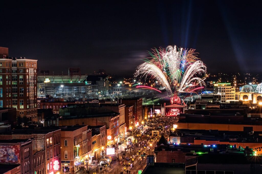 Fireworks in Nashville