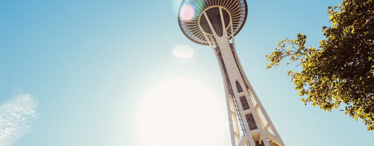 Space needle in Seattle Washington