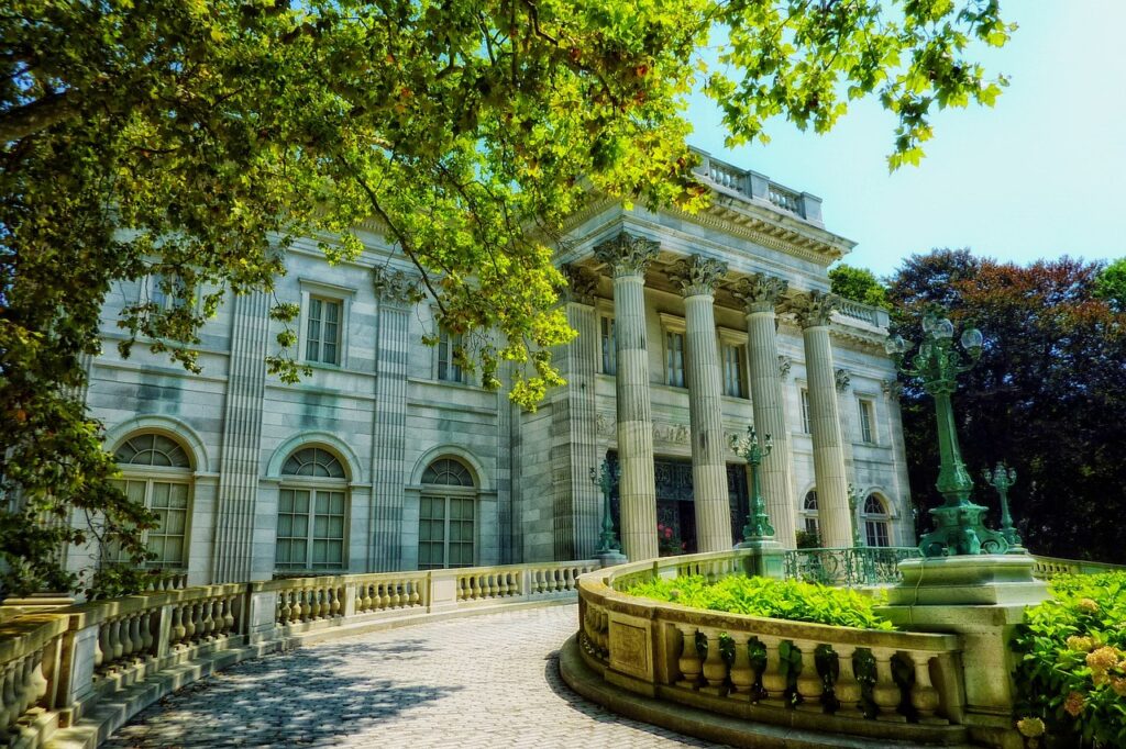 The Marble House in Newport Rhode Island