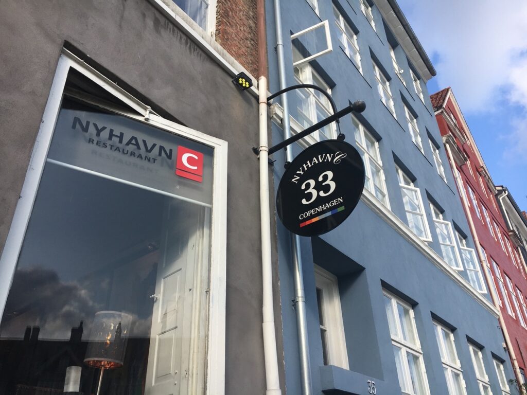 Restaurant at Nyhavn Copenhagen