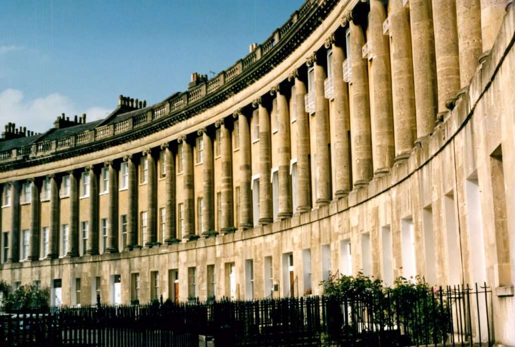 Facade in Bath England