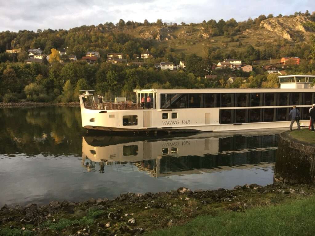 Viking River Cruise ship - Var - on the Danube River