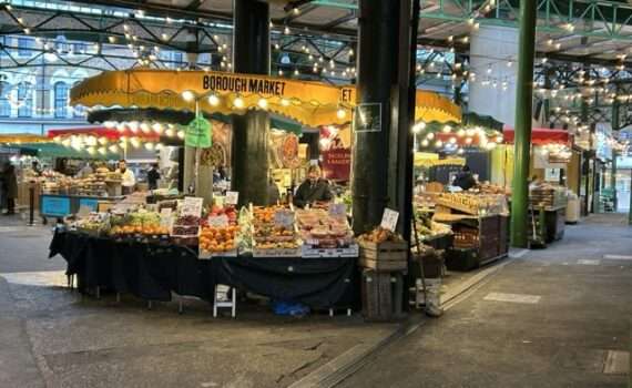 Borough Market London, Fruit Stand