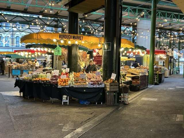 Borough Market London, Fruit Stand