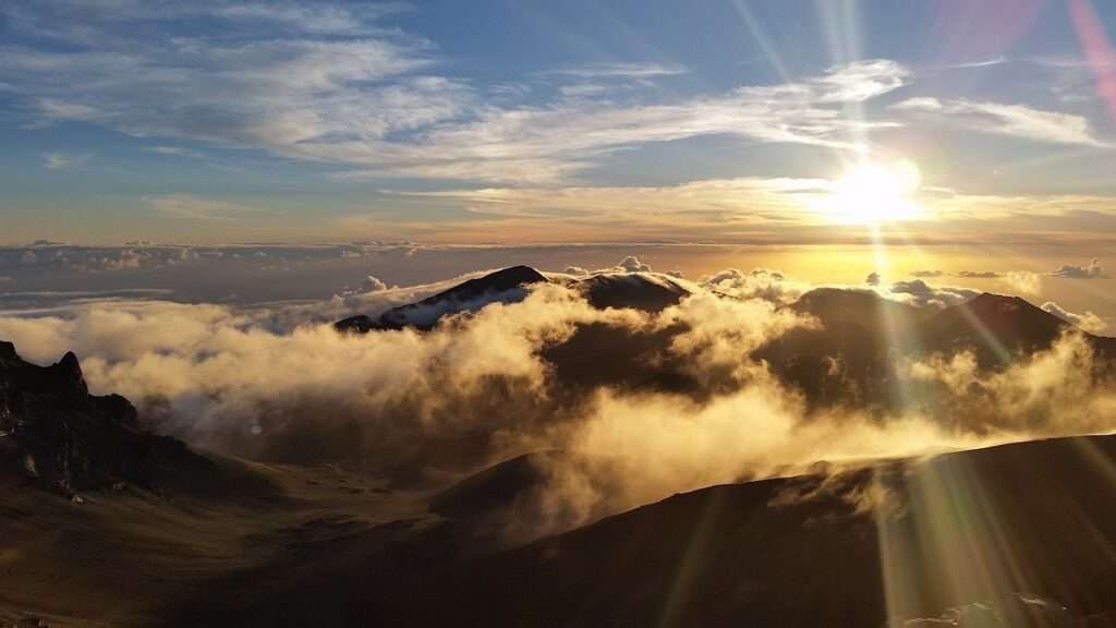 Sunrise at Haleakala on Maui