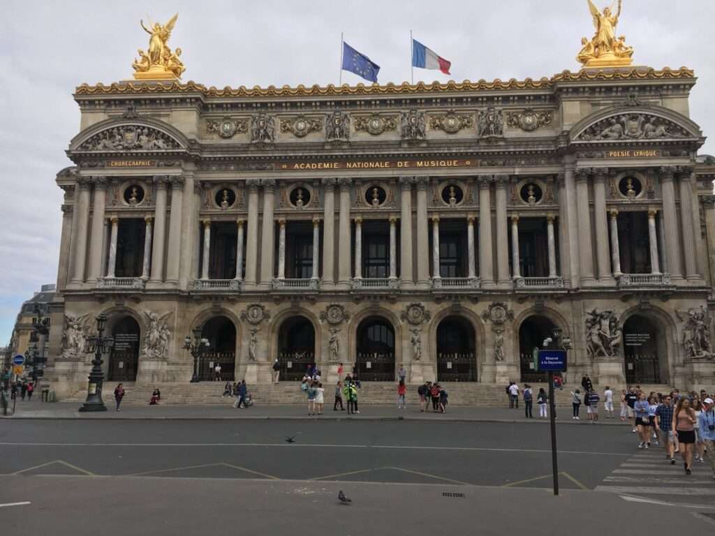 The Palais Garnier or Opera House in Paris