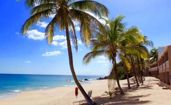 Beach at Curtain Bluff Resort - Luxury hotel in Antigua