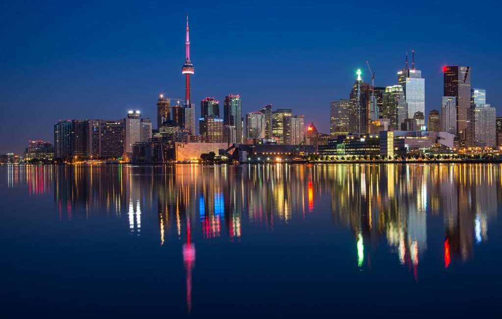 Toronto Skyline at night