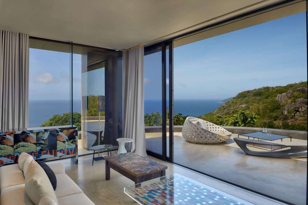 Six Senses Zil Pasyon Master Lounge and Terrace