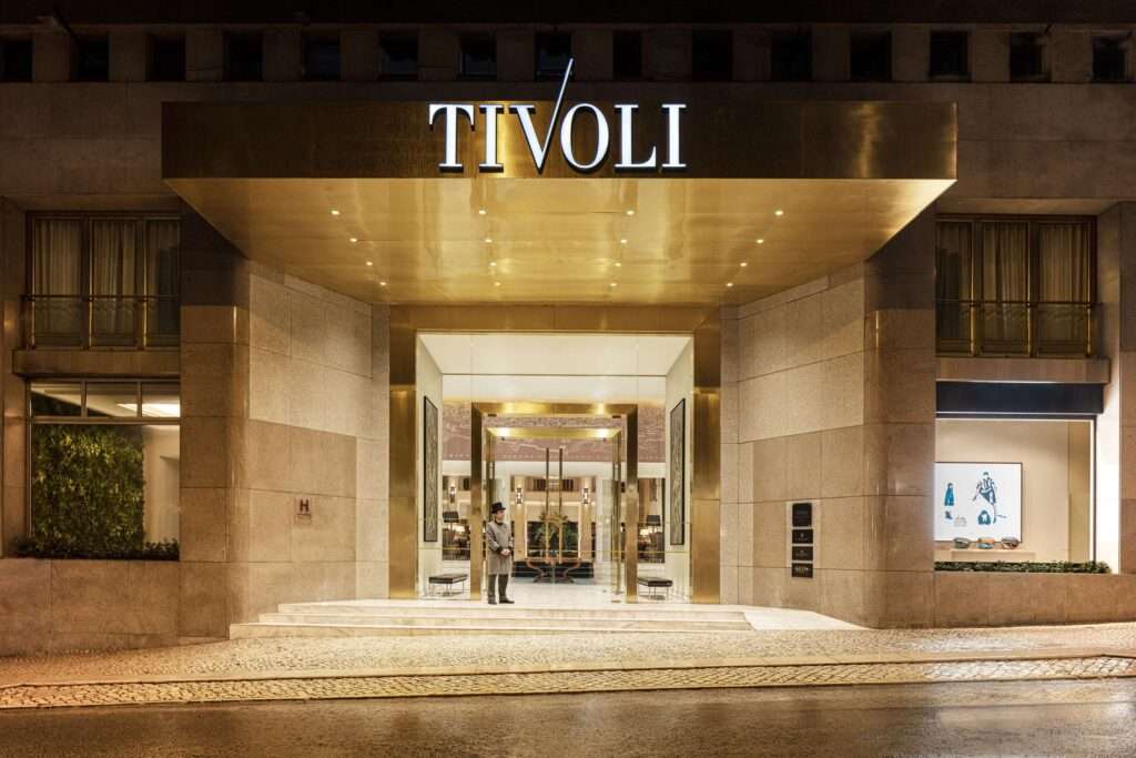 Tivoli Avenida Liberdade Lisbon - Front Entrance - a luxury hotel in lisbon