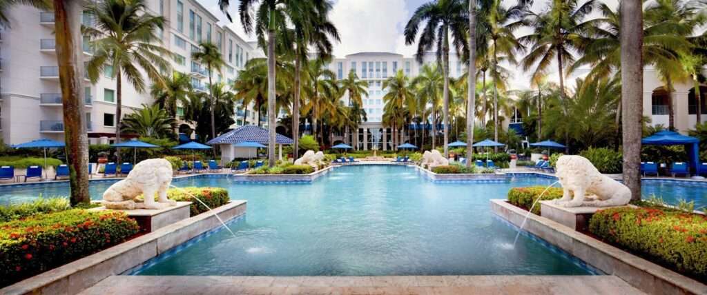 Pool at the Ritz-Carlton San Juan - a luxury 5 star hotel in Puerto Rico