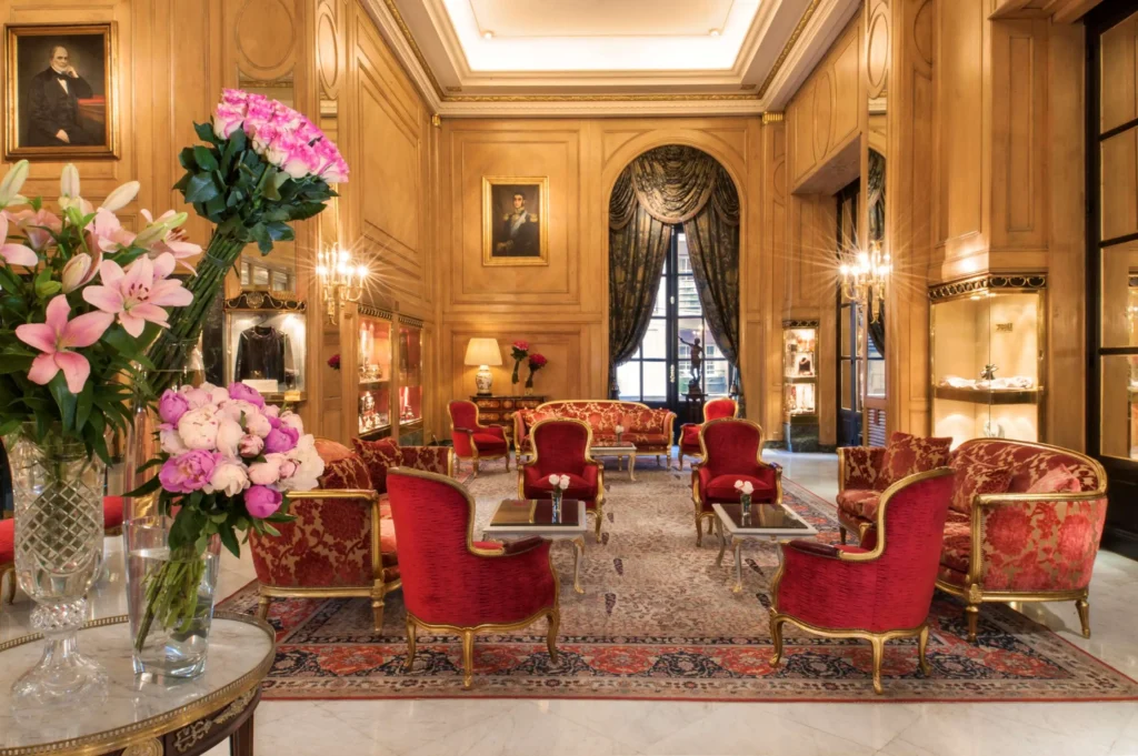 Alvear palace hotel lobby - Alvear is a luxury hotel in Buenos Aires