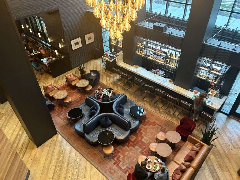 Bar at Virgin Hotels Nashville