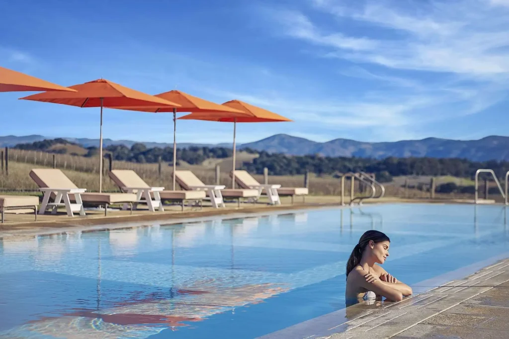 Carneros Resort Pool - Carneros is a luxury hotel in Napa