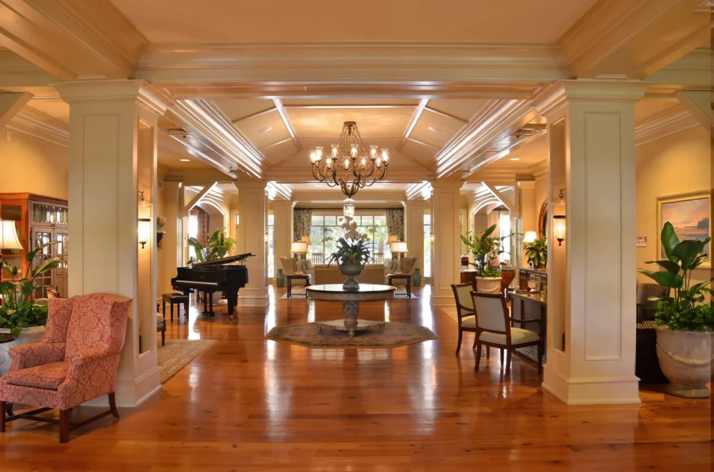 Lobby at The Inn and Club at Harbour Town