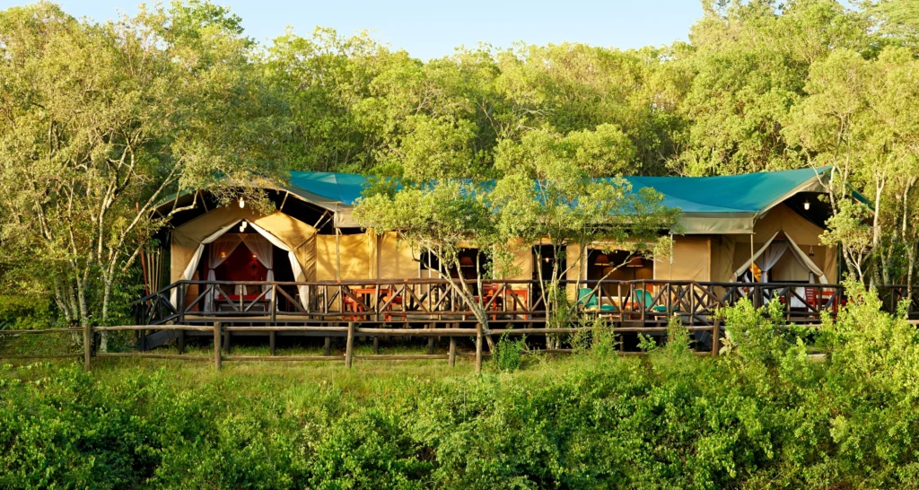 Duma Tent at Fairmont Mara Safari Club - luxury camp in Kenya