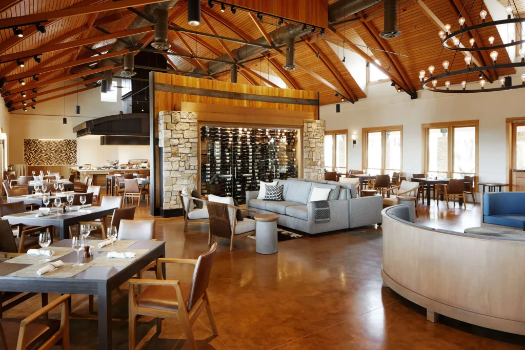 Hilltop Crossing Restaurant at Miraval Austin - a luxury wellness retreat