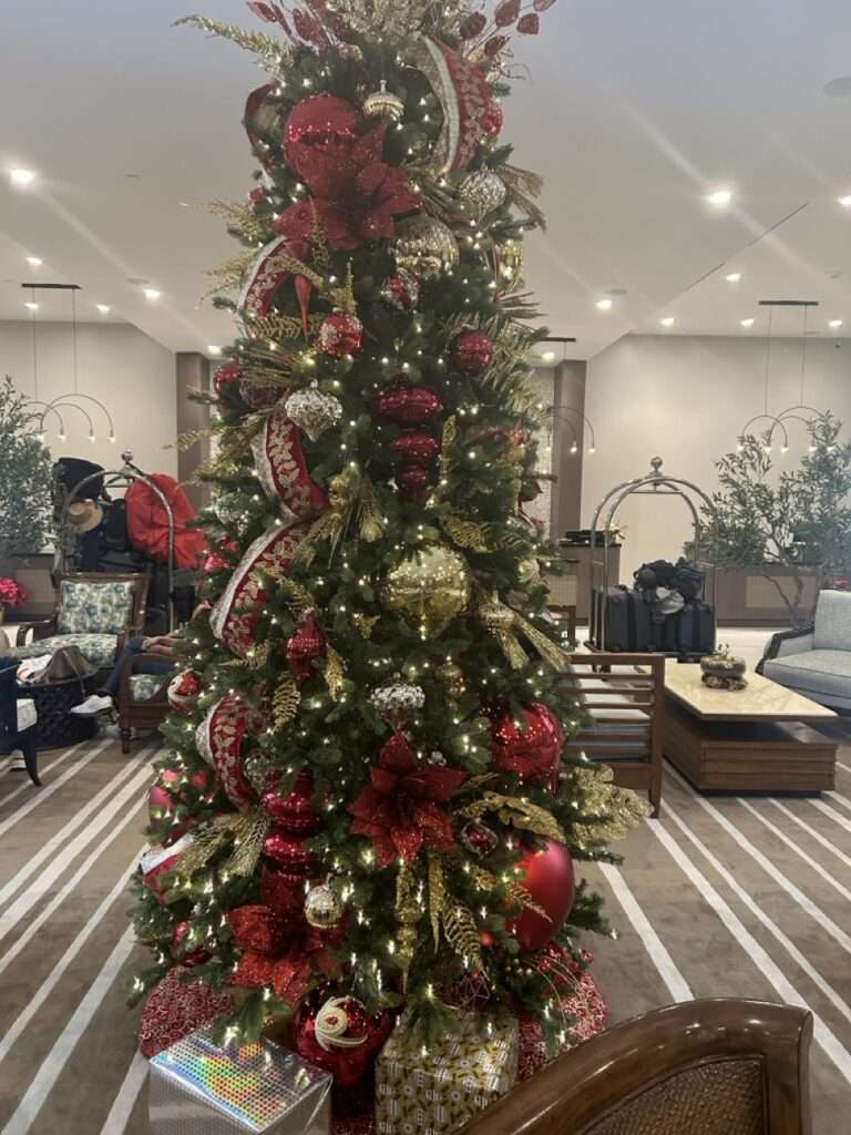 JW Marriott Lobby Christmas Tree