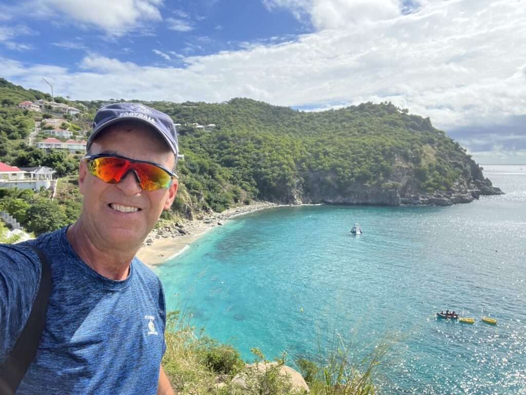 View of Shell Beach from Fort Karl