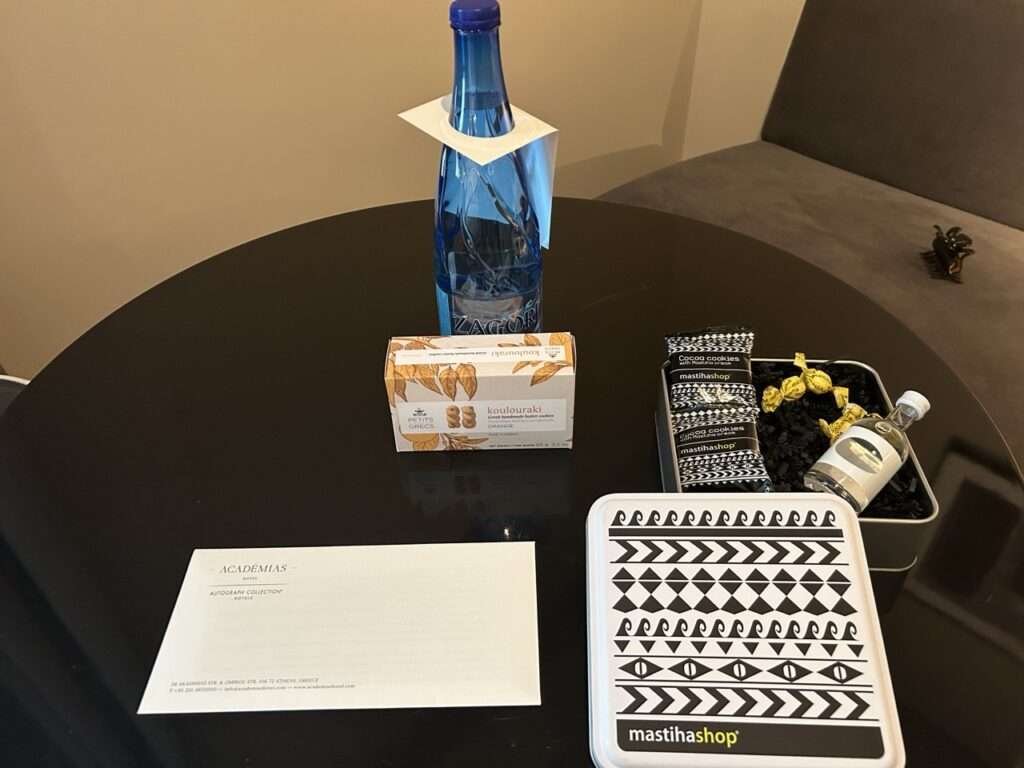 Welcome gifts at Academius