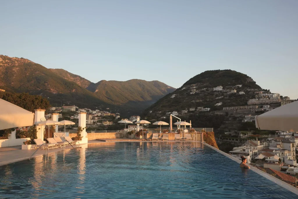 Infinity Pool at Caruso Belmond Amalfi Coast