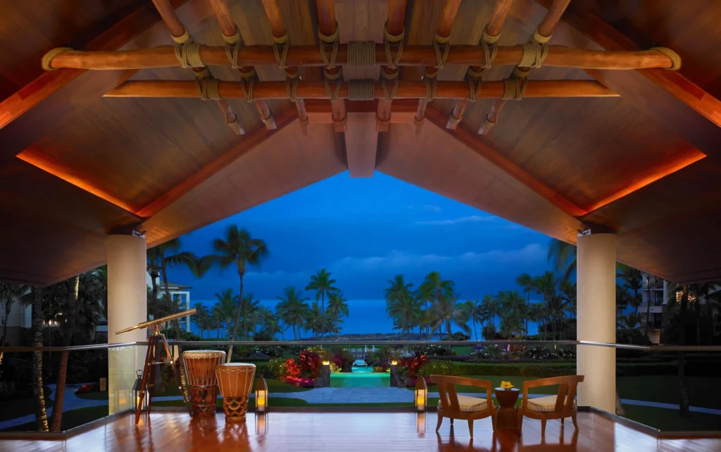 Lobby at Montage Kapalua Bay