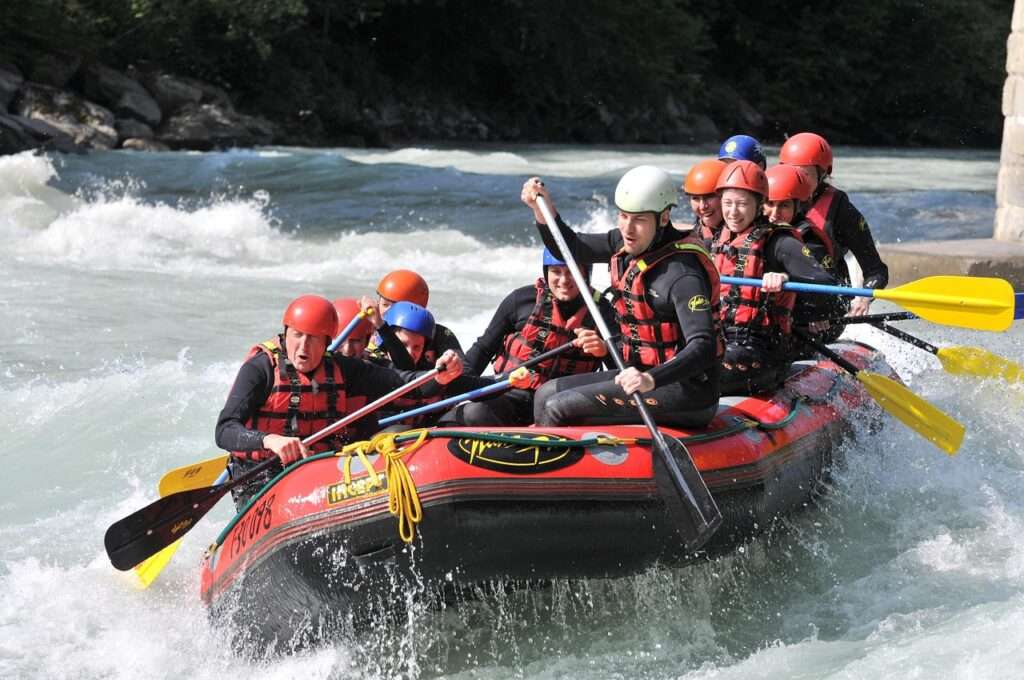 White Water rafting adventure - travel adventure ideas