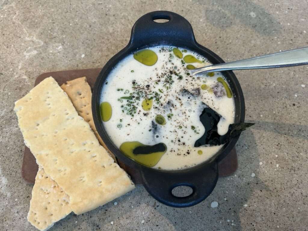 Clam Chowder at Even Tide Portland