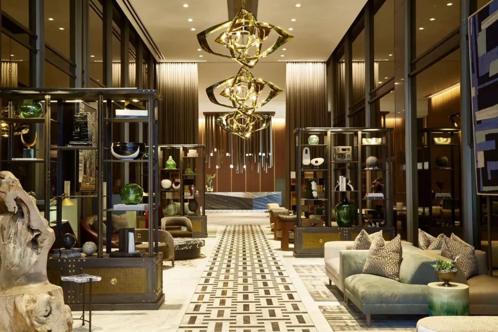 Thompson Dallas Lobby - a top luxury hotel in Dallas