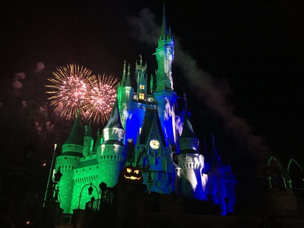Disney World Halloween Fireworks
