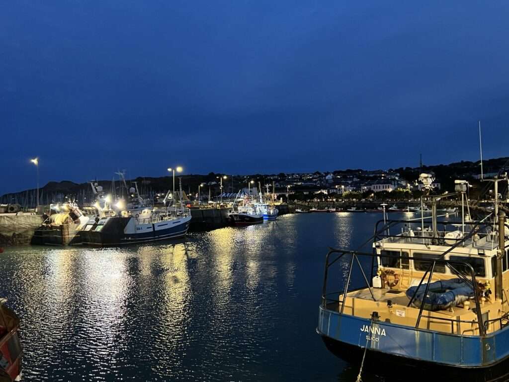 Fishing boats of Howth Ireland - day trip location from Dublin