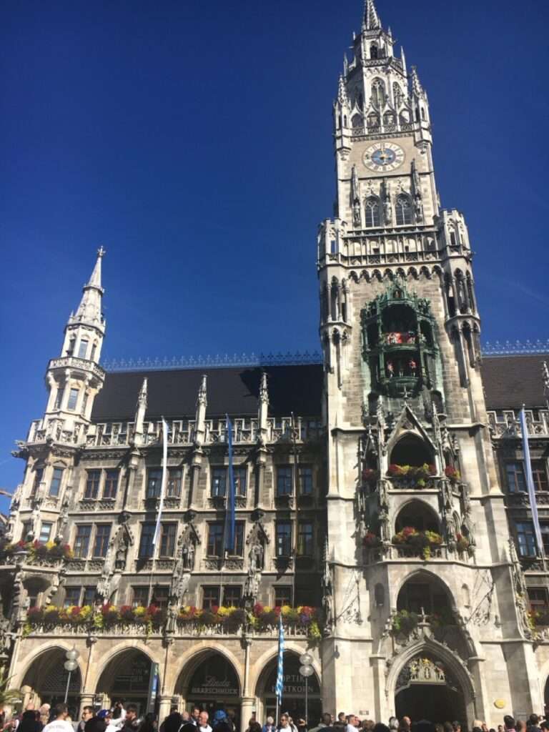 Marienplatz in Munich, Bavaria, Germany