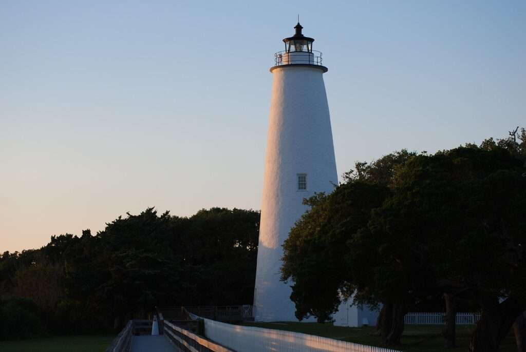 Light House at the Outer Banks North Carolina