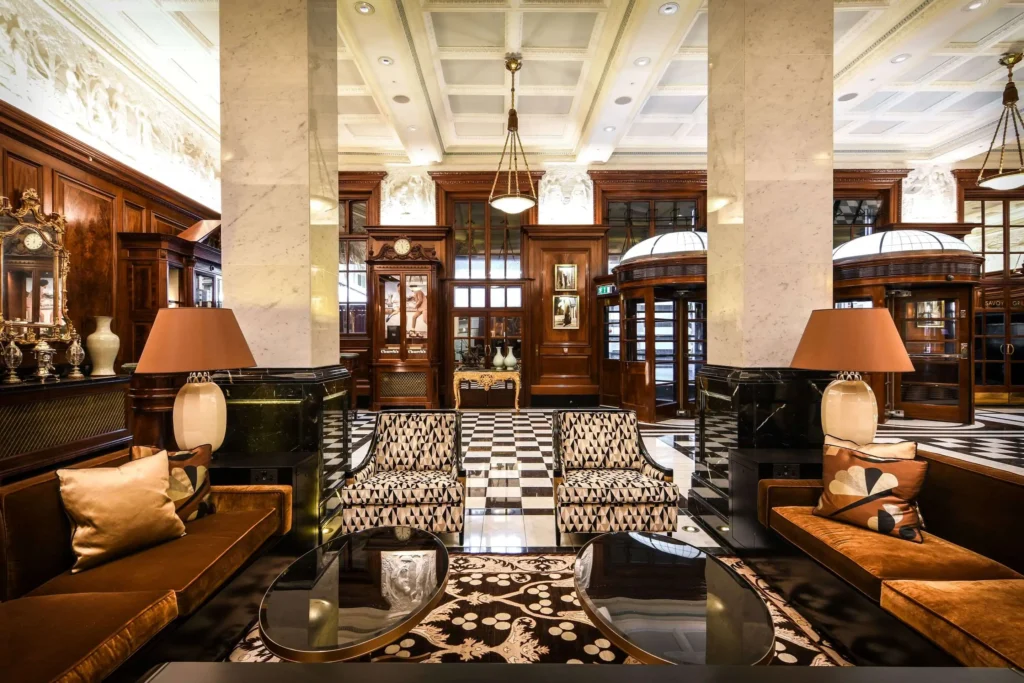 Front Hall at The Savoy London