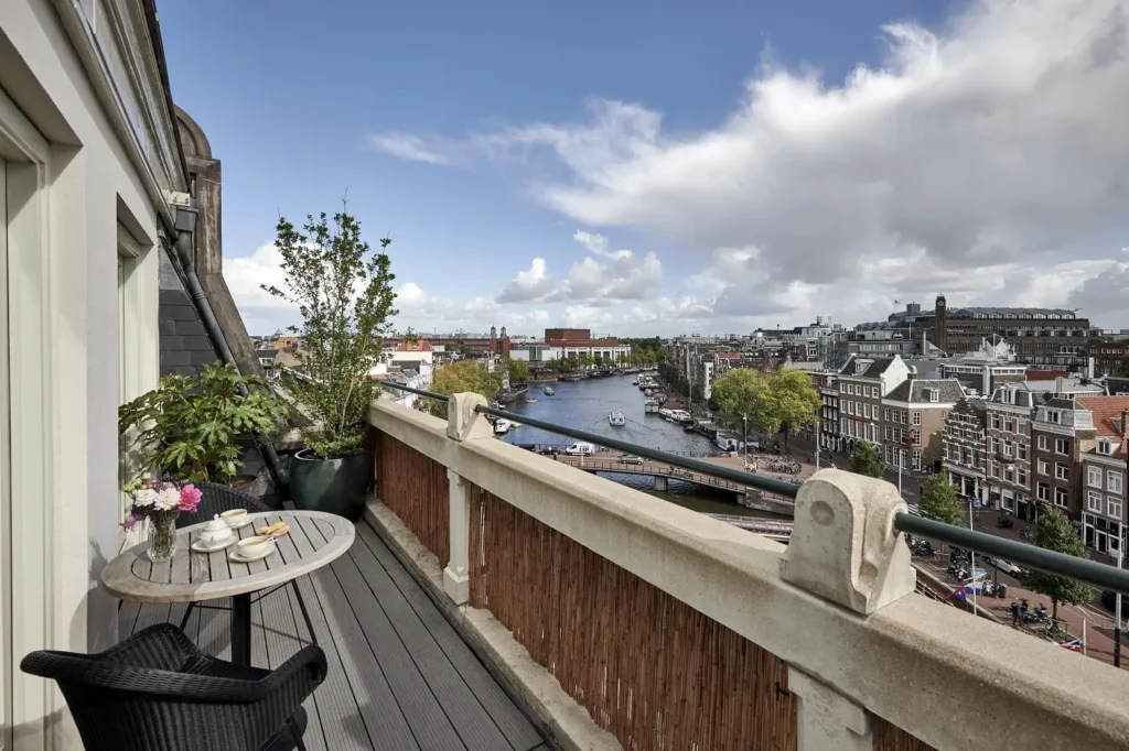 Hotel De L'europe Amsterdam Balcony View