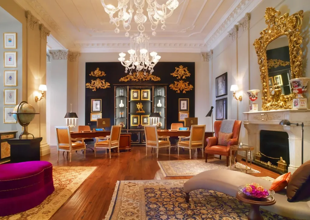 Lobby at the St Regis Florence