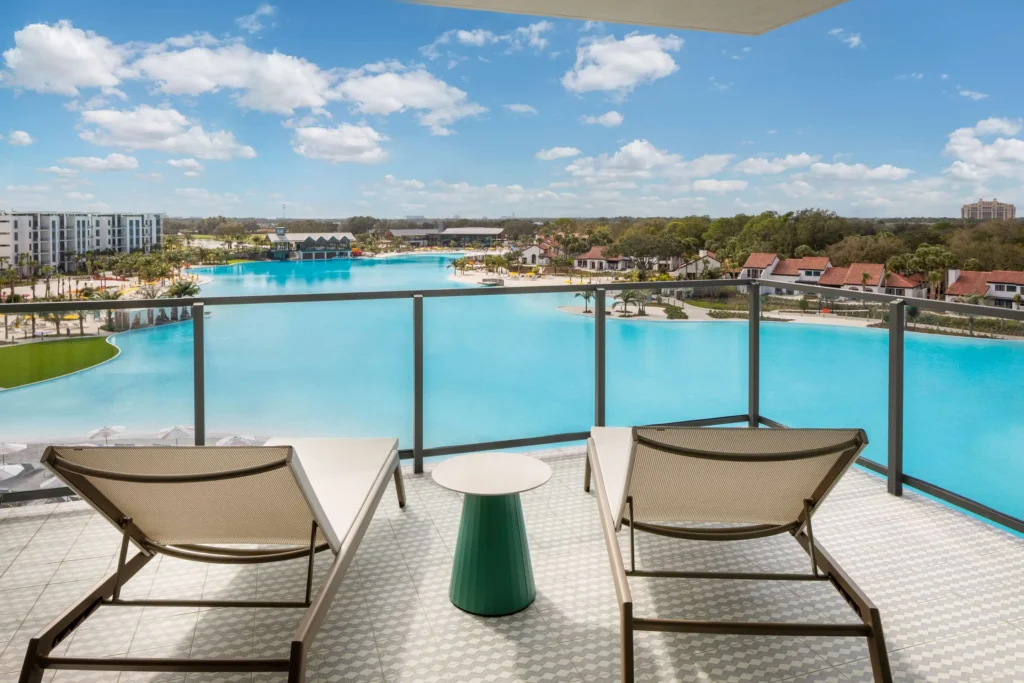 Presidential Suite Balcony at Conrad Orlando