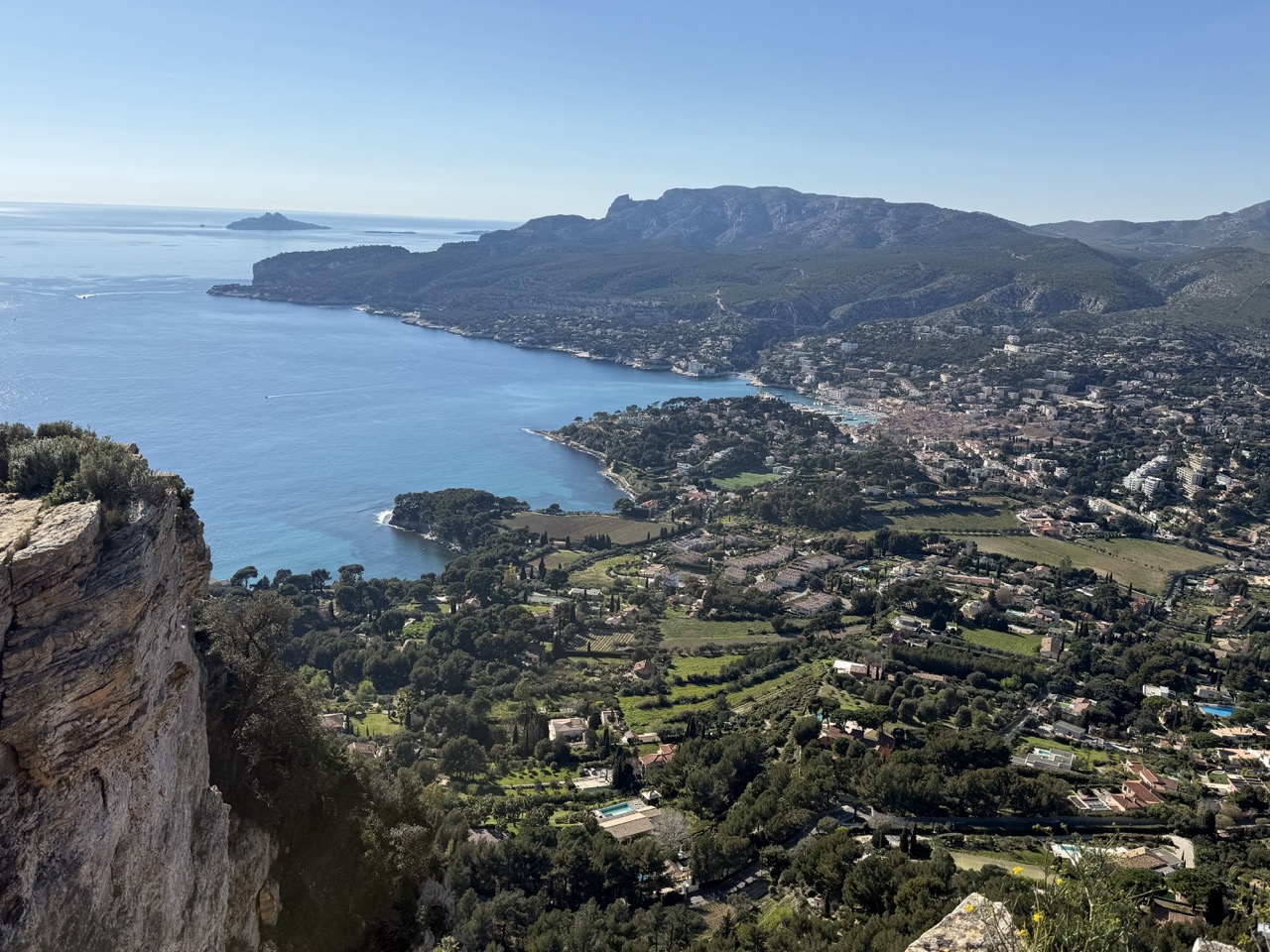 Overlooking Cassis South of France