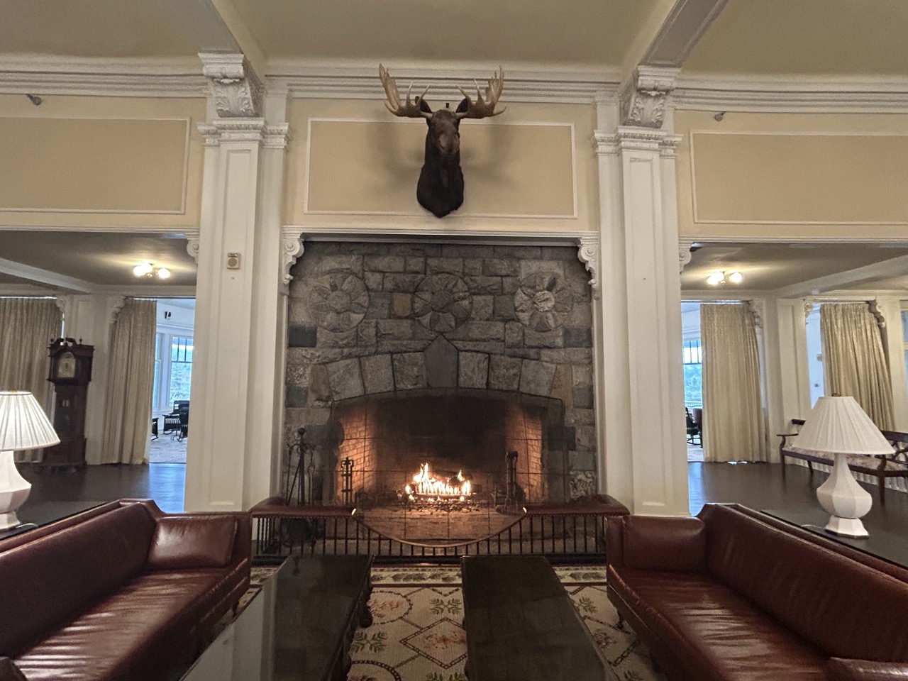 Mt Washington Hotel Lobby Fireplace