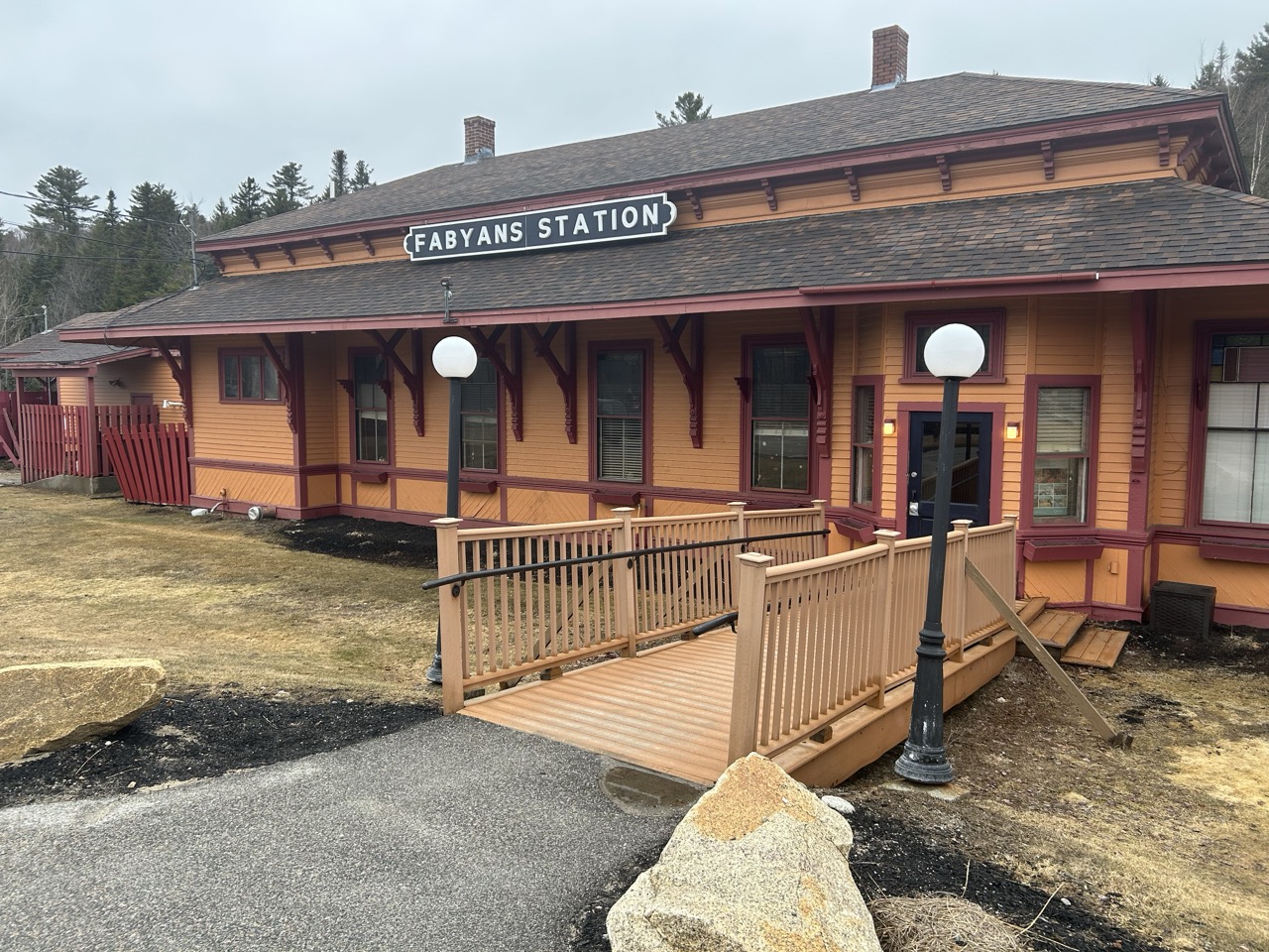 Fabyan's Station - a restaurant that's part of the Omni Mount Washington Hotel